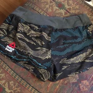Reebok crossfit shorts camo